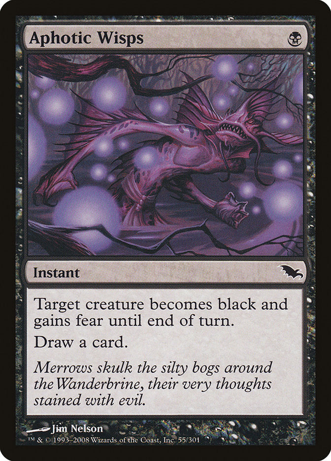 Aphotic Wisps [Shadowmoor] (SHM 55)