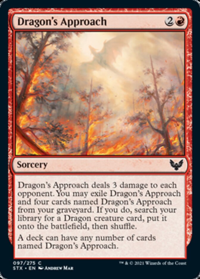 Dragon's Approach [Strixhaven: School of Mages] (STX 97)