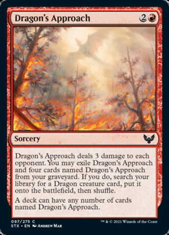 Dragon's Approach [Strixhaven: School of Mages] (STX 97)