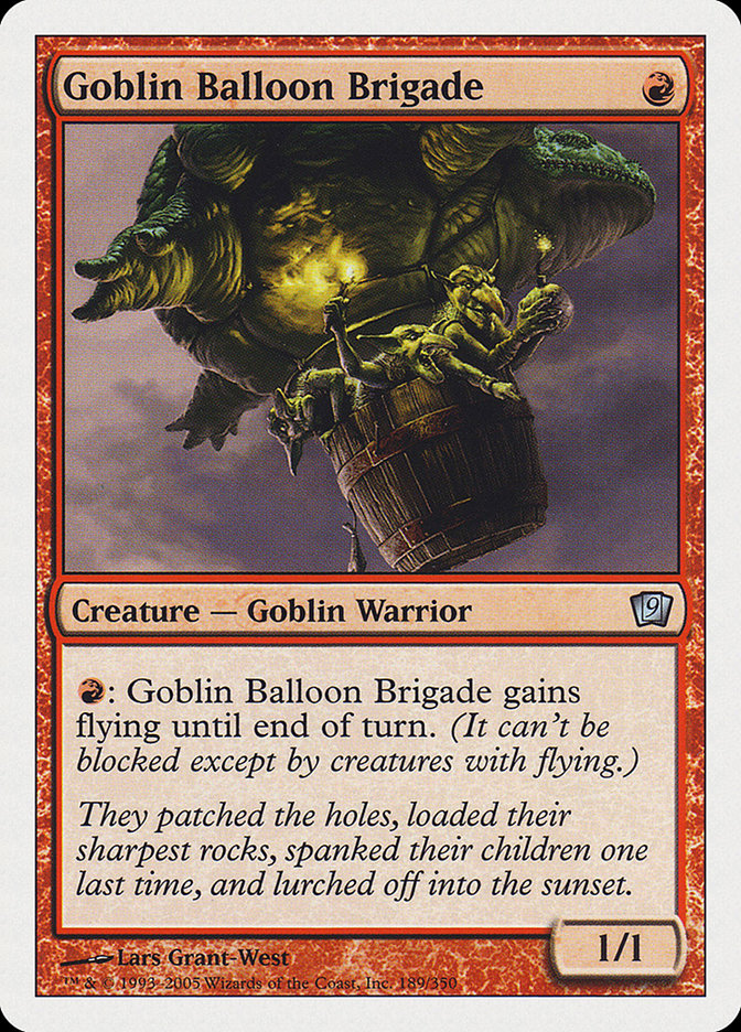 Goblin Balloon Brigade [Ninth Edition] (9ED 189)