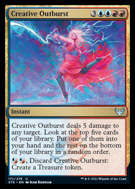 Creative Outburst [Strixhaven: School of Mages] (STX 171)