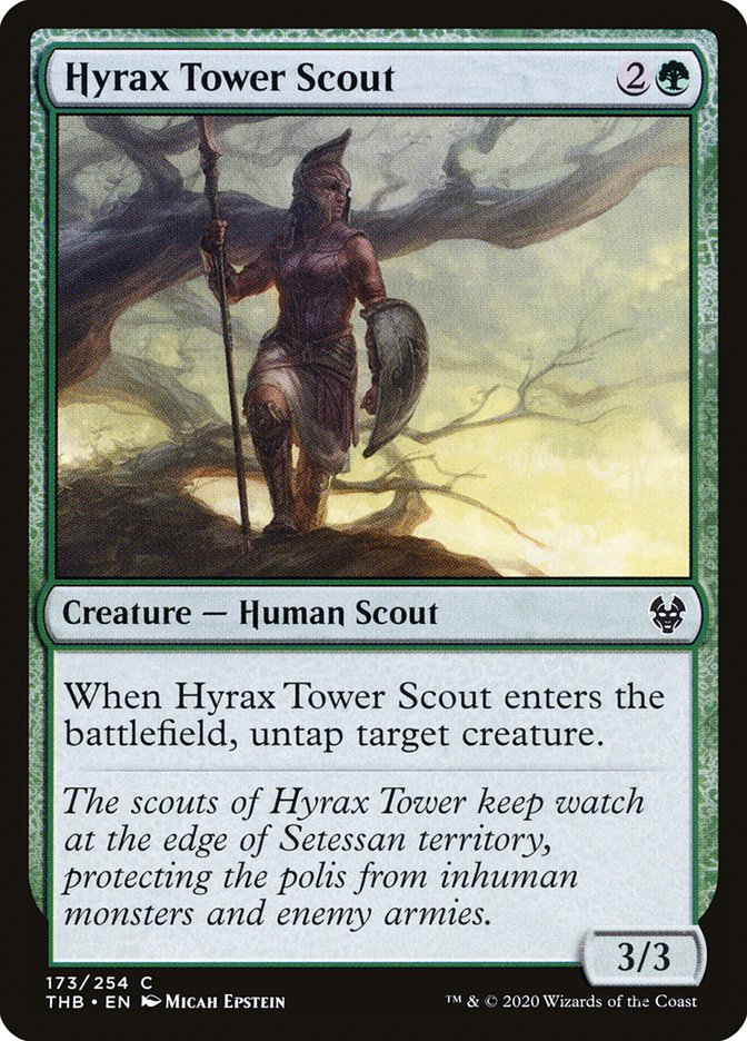 Hyrax Tower Scout [Theros Beyond Death] (THB 173)
