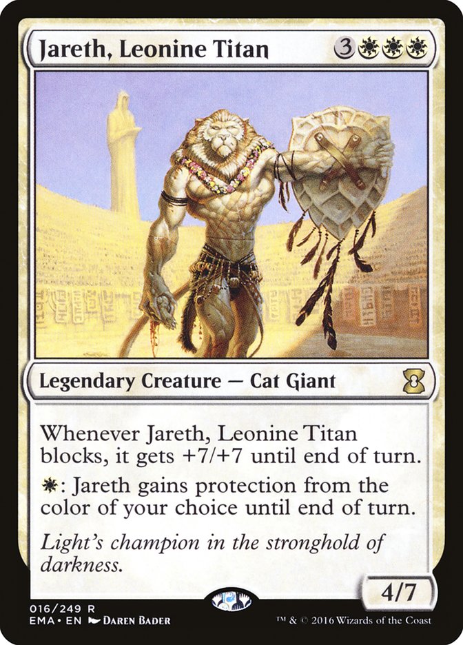 Jareth, Leonine Titan [Eternal Masters] (EMA 16)