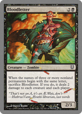 Bloodletter [Unhinged] (UNH 50)