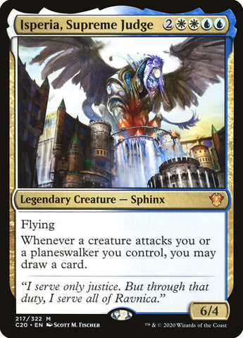 Isperia, Supreme Judge [Commander 2020] (C20 217)
