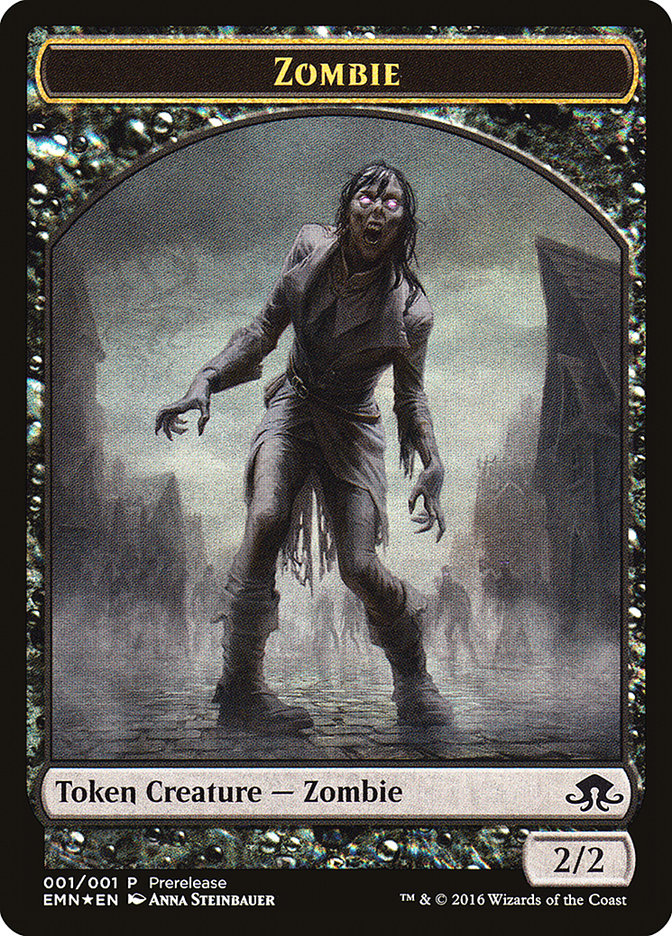 Zombie // Zombie  [Eldritch Moon Prerelease Promos] (PEMN 1Z)