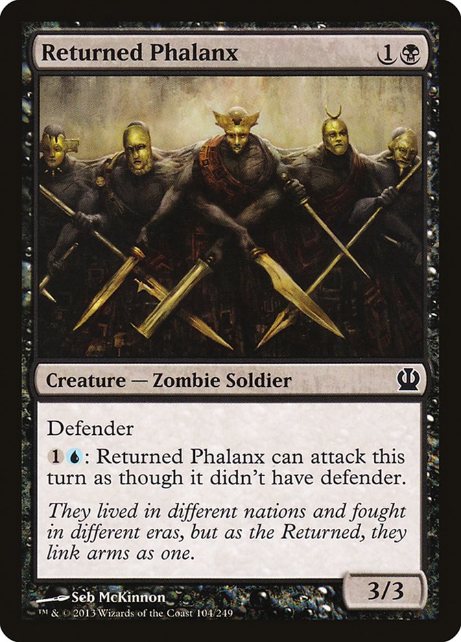 Returned Phalanx [Theros] (THS 104)