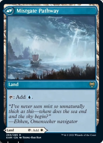 Hengegate Pathway // Mistgate Pathway [Kaldheim] (KHM 260)