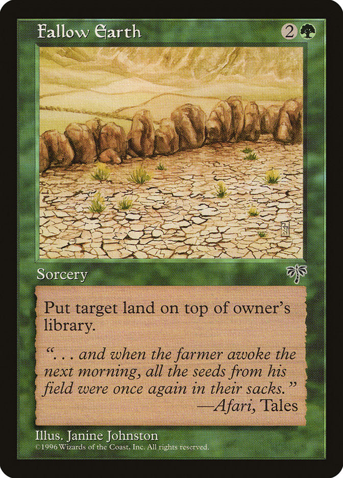 Fallow Earth [Mirage] (MIR 214)