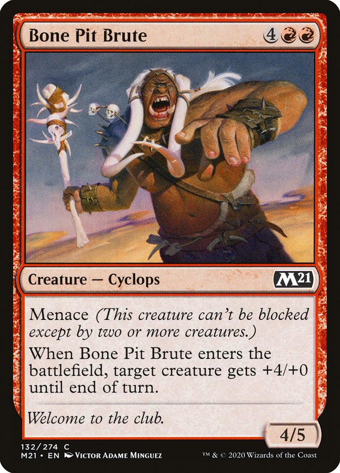 Bone Pit Brute [Core Set 2021] (M21 132)
