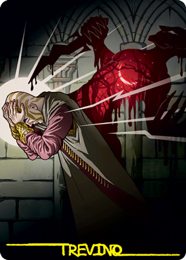 Agonizing Remorse Art Card (Gold-Stamped Signature) [Strixhaven: School of Mages Art Series] (ASTX 70)