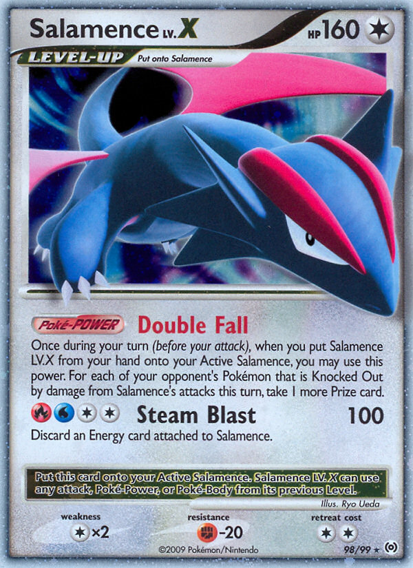 Salamence LV.X (98/99) [Arceus]