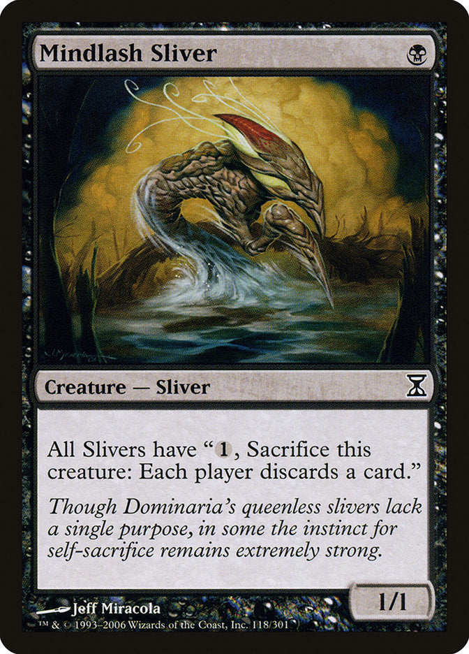 Mindlash Sliver [Time Spiral] (TSP 118)