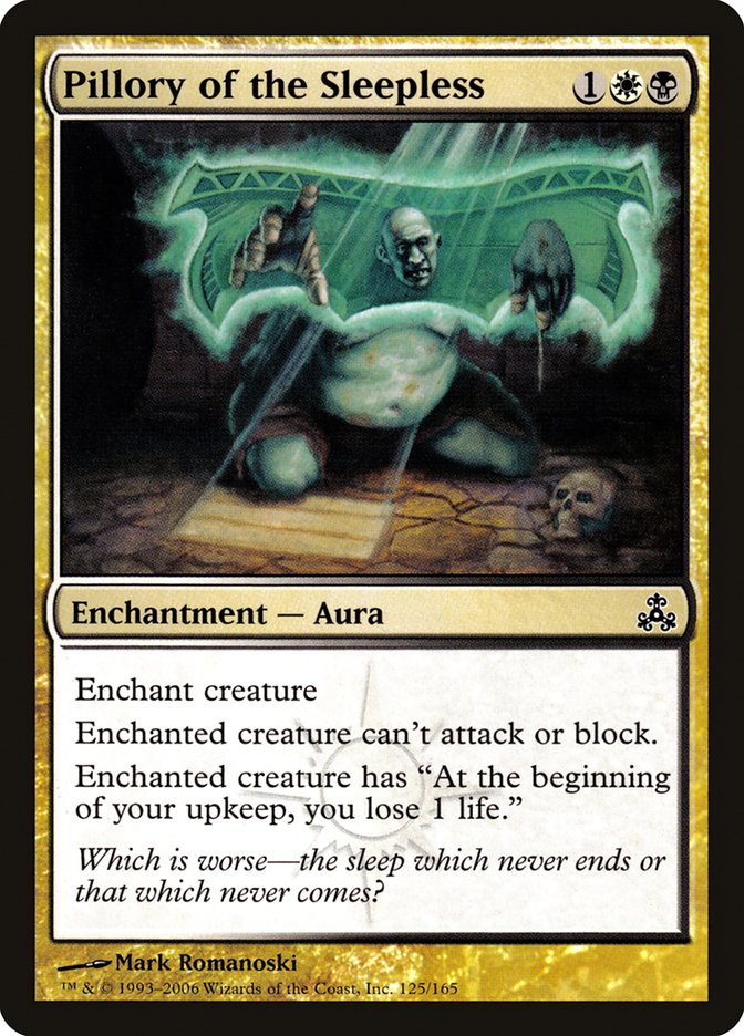 Pillory of the Sleepless [Guildpact] (GPT 125)