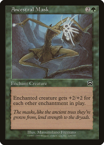 Ancestral Mask [Mercadian Masques] (MMQ 229)