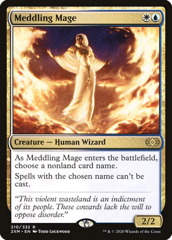 Meddling Mage [Double Masters] (2XM 210)