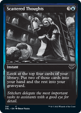 Scattered Thoughts [Innistrad: Double Feature] (DBL 341)