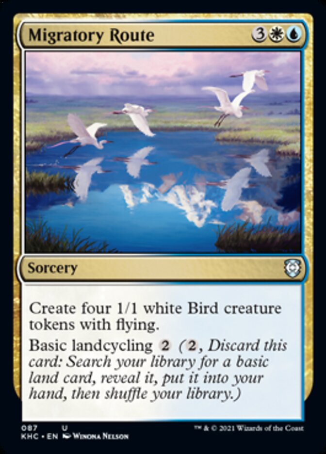 Migratory Route [Kaldheim Commander] (KHC 87)