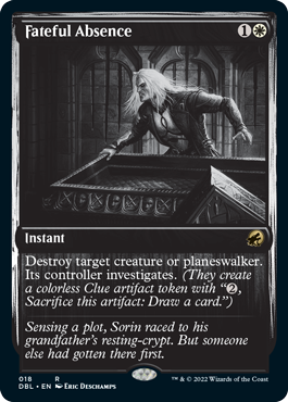 Fateful Absence [Innistrad: Double Feature] (DBL 18)