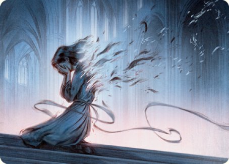 Fading Hope Art Card [Innistrad: Midnight Hunt Art Series] (AMID 23)