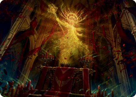 Katilda, Dawnhart Martyr Art Card [Innistrad: Crimson Vow Art Series] (AVOW 14)