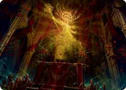 Katilda, Dawnhart Martyr Art Card [Innistrad: Crimson Vow Art Series] (AVOW 14)