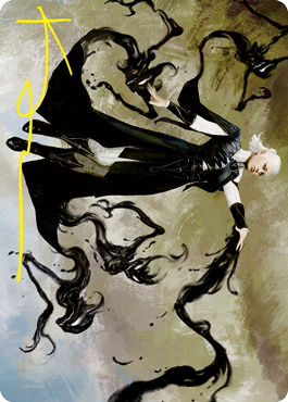 Shadewing Laureate Art Card (Gold-Stamped Signature) [Strixhaven: School of Mages Art Series] (ASTX 40)