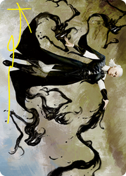 Shadewing Laureate Art Card (Gold-Stamped Signature) [Strixhaven: School of Mages Art Series] (ASTX 40)