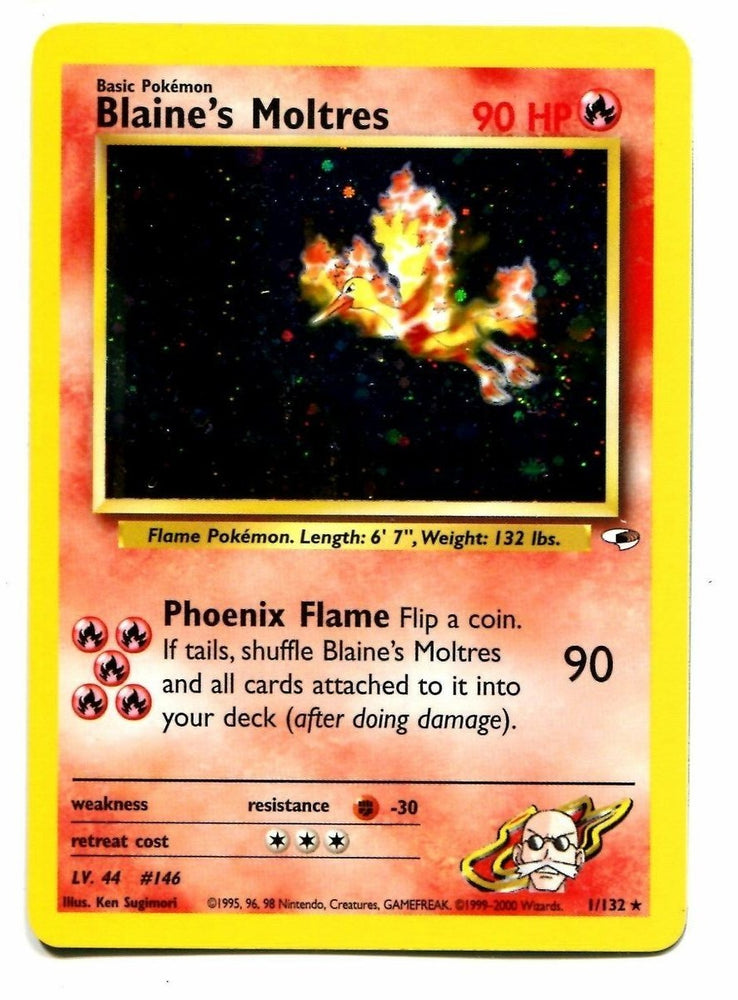 Blaine's Moltres (1/132) [Gym Heroes]