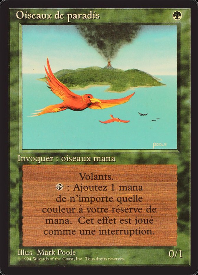 Birds of Paradise [Foreign Black Border] (FBB 187)