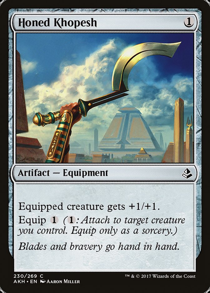 Honed Khopesh [Amonkhet] (AKH 230)
