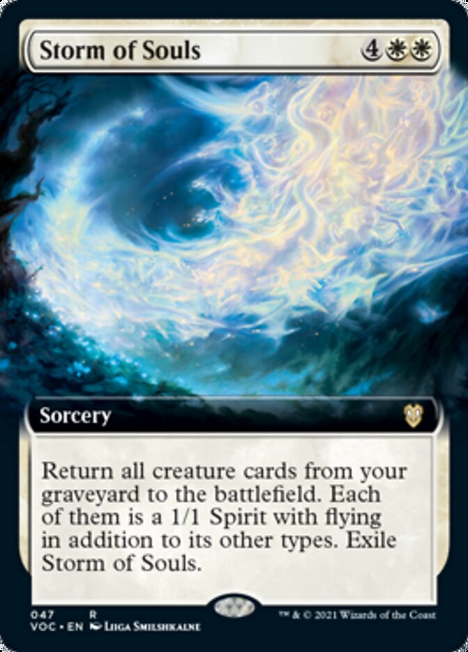 Storm of Souls (Extended) [Innistrad: Crimson Vow Commander] (VOC 47)