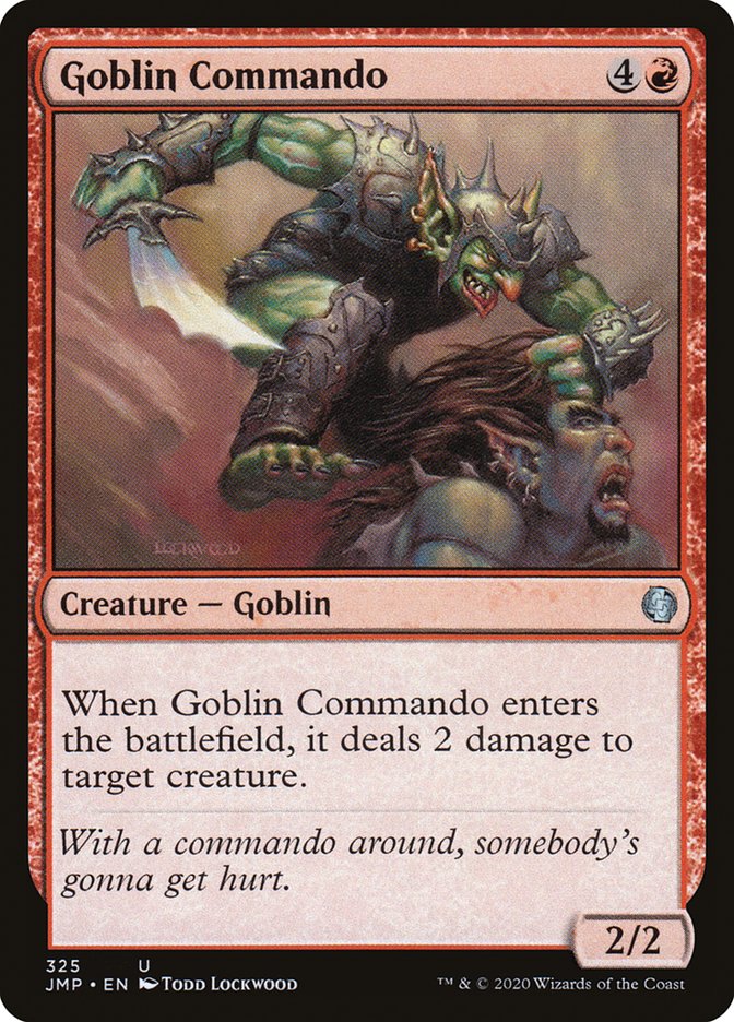 Goblin Commando [Jumpstart] (JMP 325)