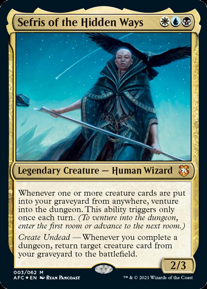 Sefris of the Hidden Ways [Dungeons & Dragons: Adventures in the Forgotten Realms Commander] (AFC 3)