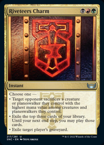 Riveteers Charm [Streets of New Capenna] (SNC 217)
