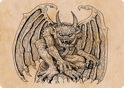 Cloister Gargoyle (Showcase) Art Card [Dungeons & Dragons: Adventures in the Forgotten Realms Art Series] (AAFR 65)