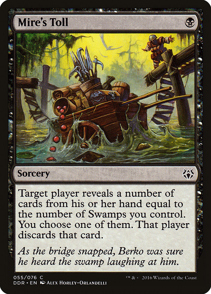 Mire's Toll [Duel Decks: Nissa vs. Ob Nixilis] (DDR 55)