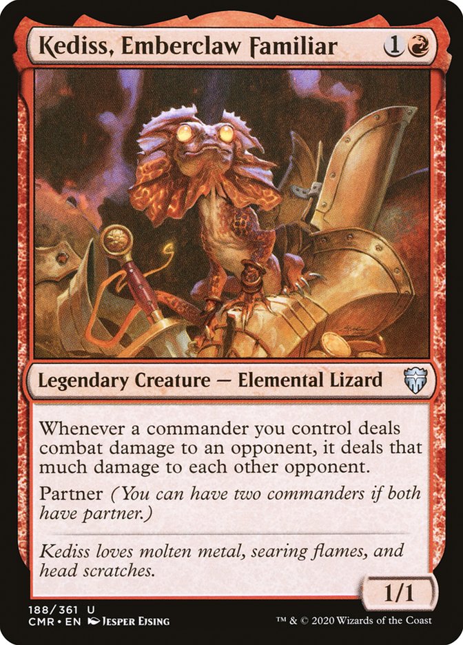Kediss, Emberclaw Familiar [Commander Legends] (CMR 188)