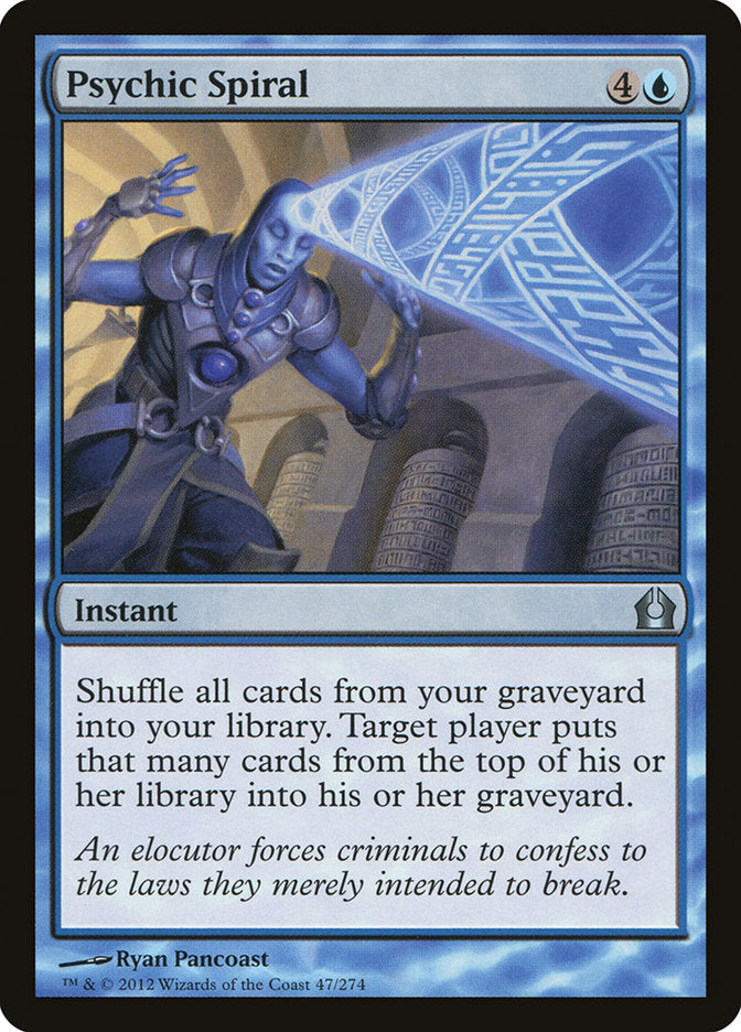 Psychic Spiral [Return to Ravnica] (RTR 47)