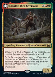 Tovolar, Dire Overlord // Tovolar, the Midnight Scourge [Innistrad: Midnight Hunt] (MID 246)