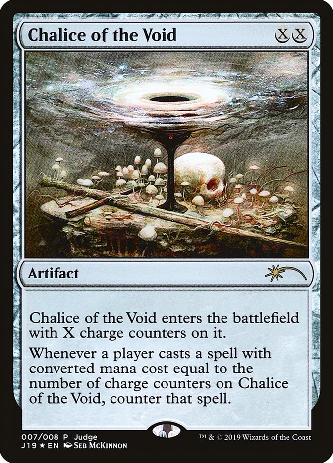 Chalice of the Void [Judge Gift Cards 2019] (J19 7)