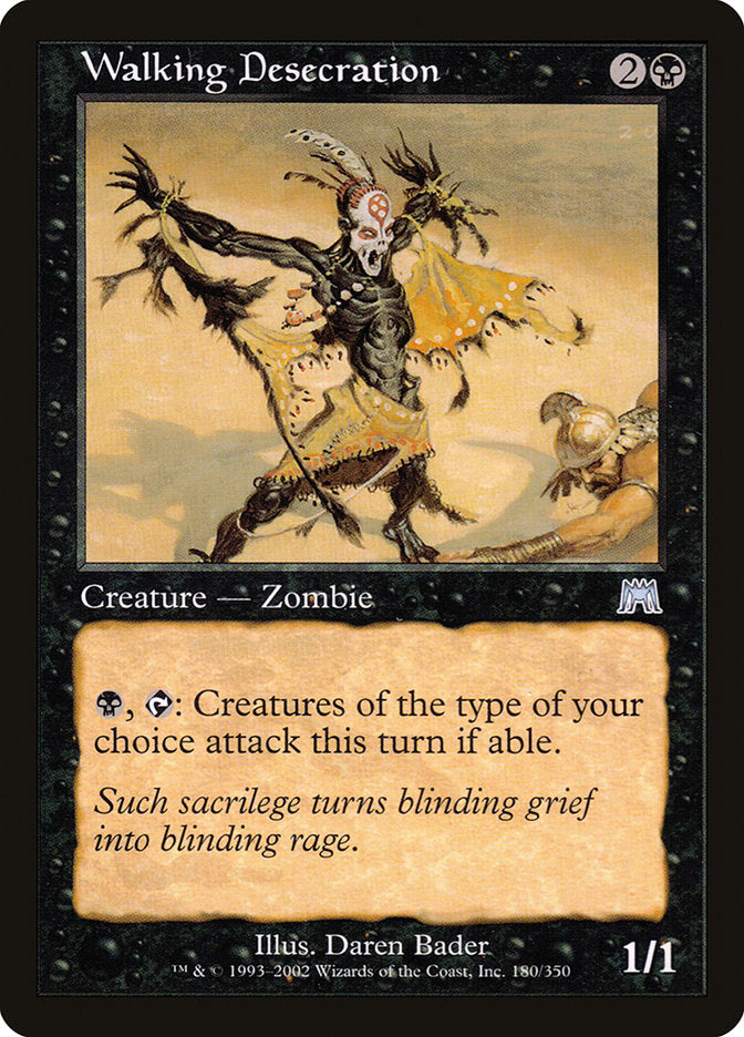 Walking Desecration [Onslaught] (ONS 180)