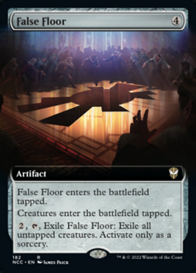 False Floor (Extended Art) [Streets of New Capenna Commander] (NCC 182)