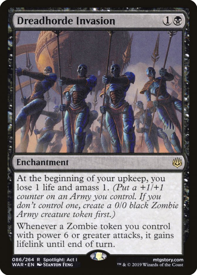 Dreadhorde Invasion (Promo Pack) [War of the Spark Promos] (PWAR 86P)