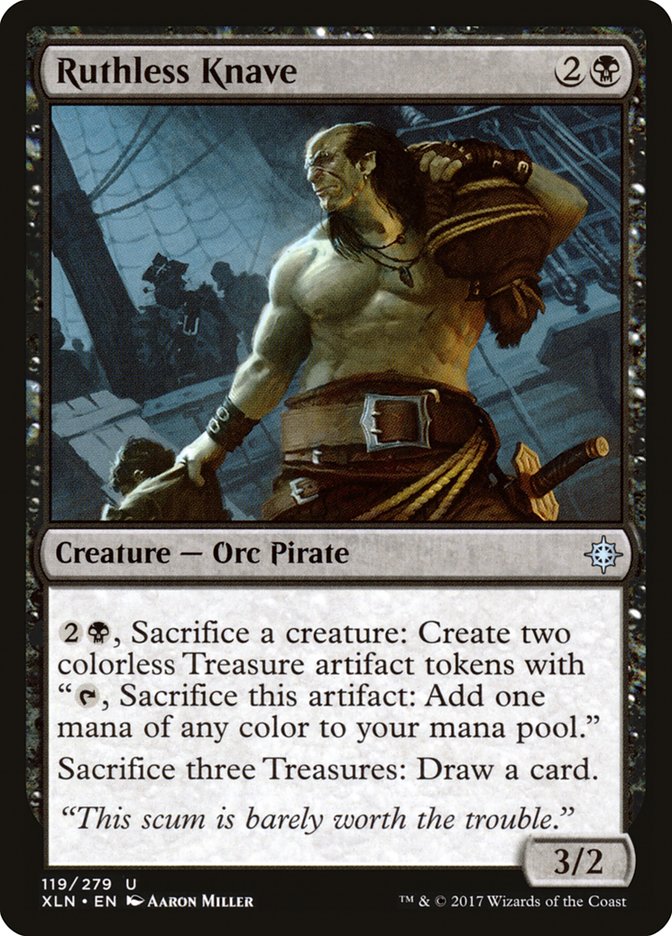 Ruthless Knave [Ixalan] (XLN 119)