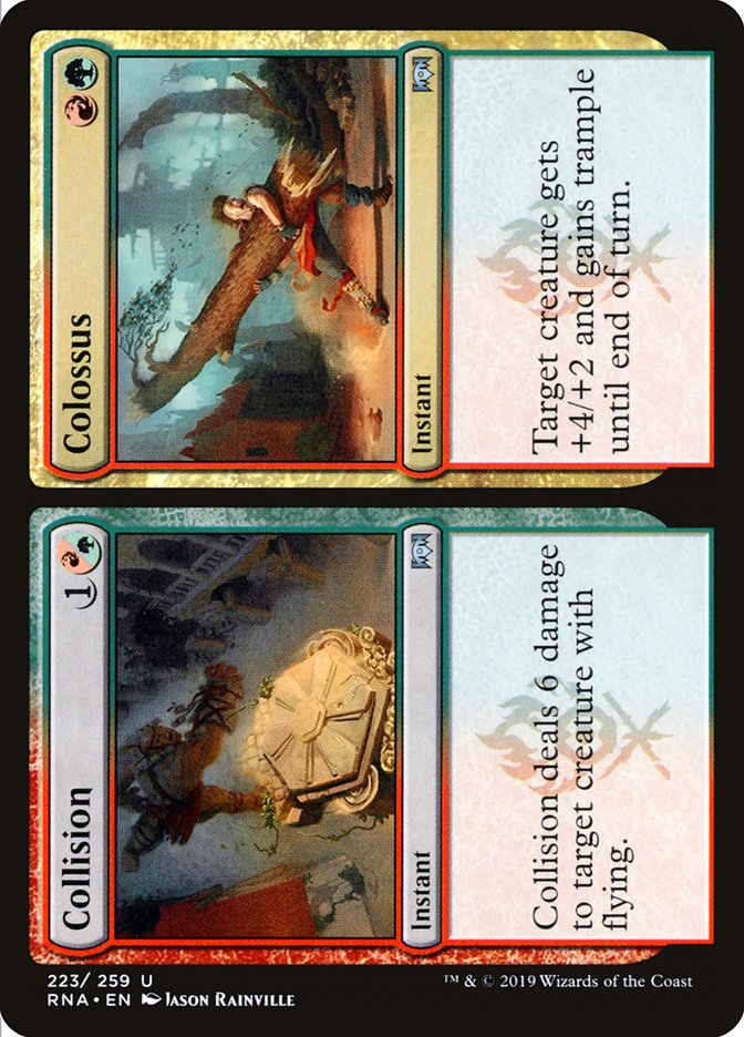 Collision // Colossus [Ravnica Allegiance] (RNA 223)