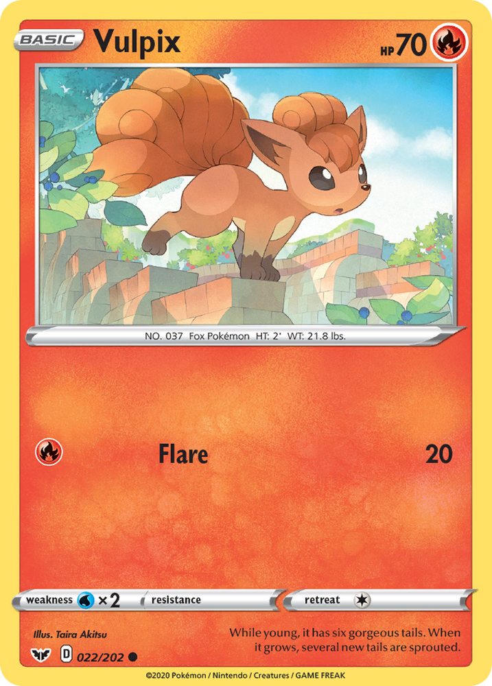 Vulpix (22/202) [Sword & Shield: Base Set]