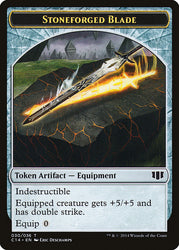 Stoneforged Blade // Germ Double-sided Token [Commander 2014 Tokens] (TC14 30)
