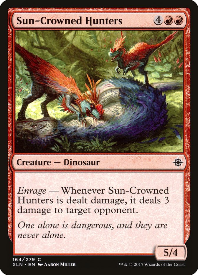 Sun-Crowned Hunters [Ixalan] (XLN 164)