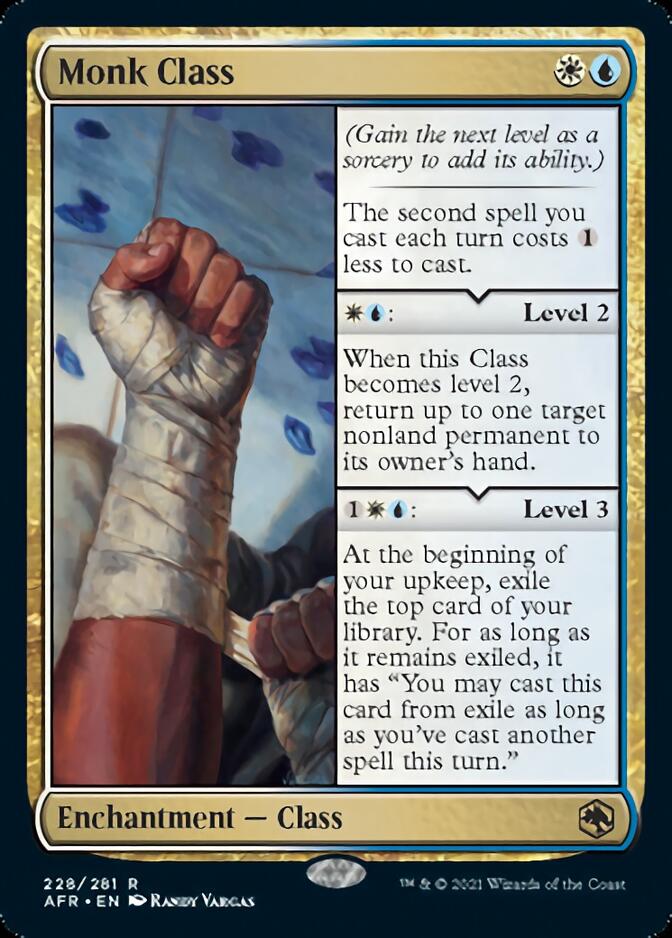 Monk Class [Dungeons & Dragons: Adventures in the Forgotten Realms] (AFR 228)